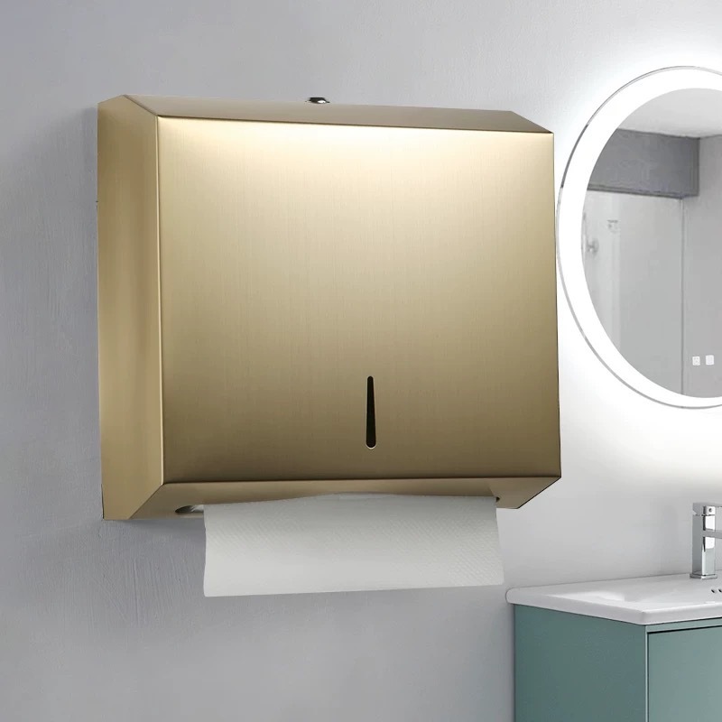Carton de lingettes pour les mains en acier inoxydable (Titane - Conventionnel)
