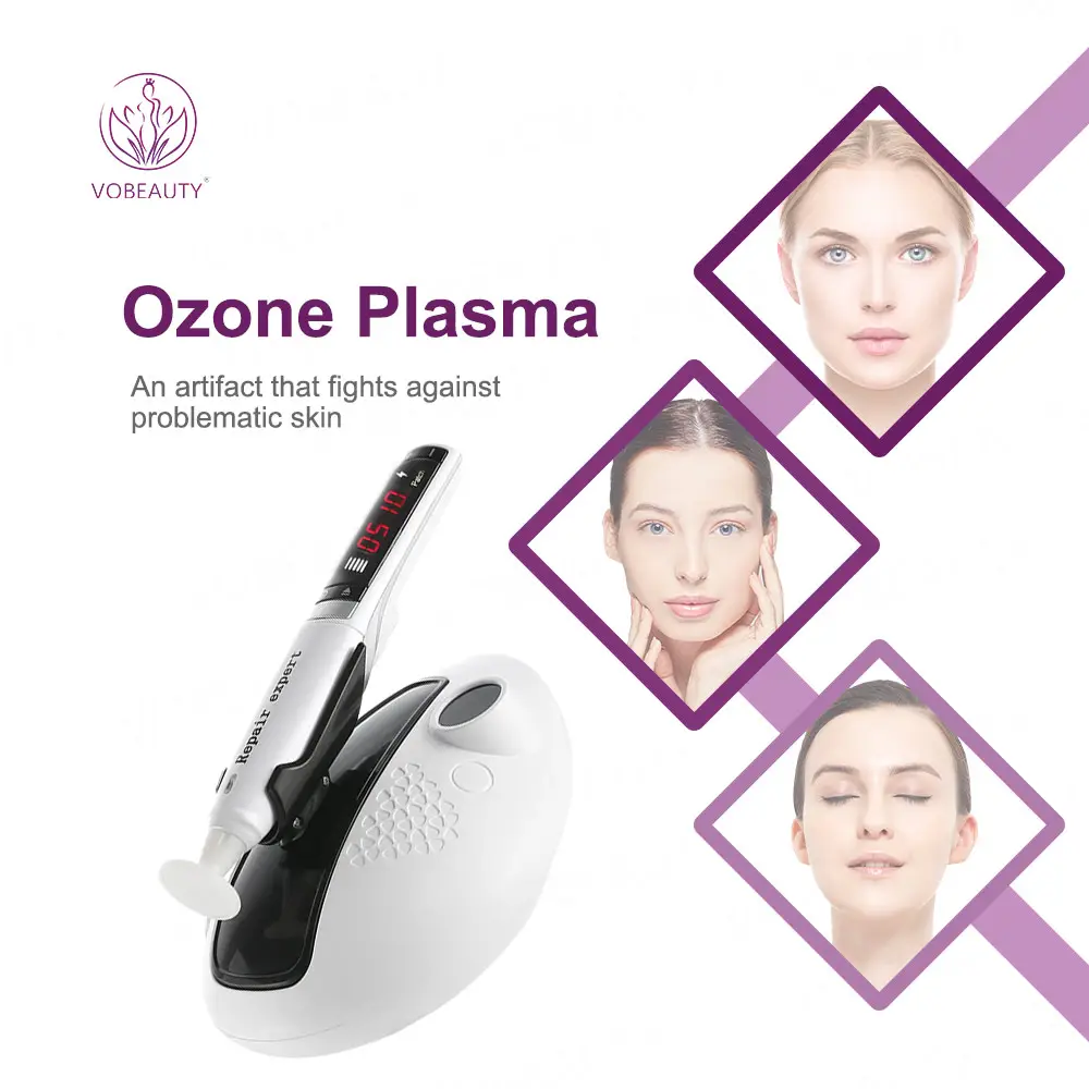 La nuova penna al plasma all'ozono per la pelle delicata restringe i pori abbinata a progetti di routine per saloni di bellezza e riparatori post-progetto