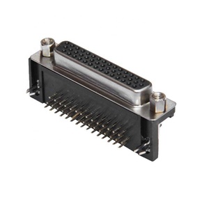 Conector DB, Conector de doble fila, tres filas, 9/15/25/37 Pines, d-sub, ángulo recto de 90 grados, gran oferta - Product Image 2