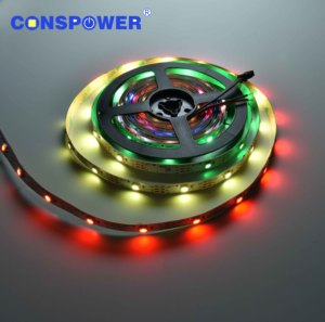 RGB5050 Digital striscia 30LEDS/M integrato IC SK6812 5050 WS2812B striscia di colore 5050RGB 5V indirizzabile striscia Led RGB produttore - Product Image 2