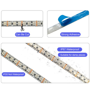 <strong>Hot</strong> Sale 5M 16.4ft Smd 2835 <strong>Led</strong> Strip Light RGB 24Key IR Remote Controller Adapter <strong>New</strong> Complete Kit/set Smd 2835 <strong>Led</strong> Strip Light - Product Image 4
