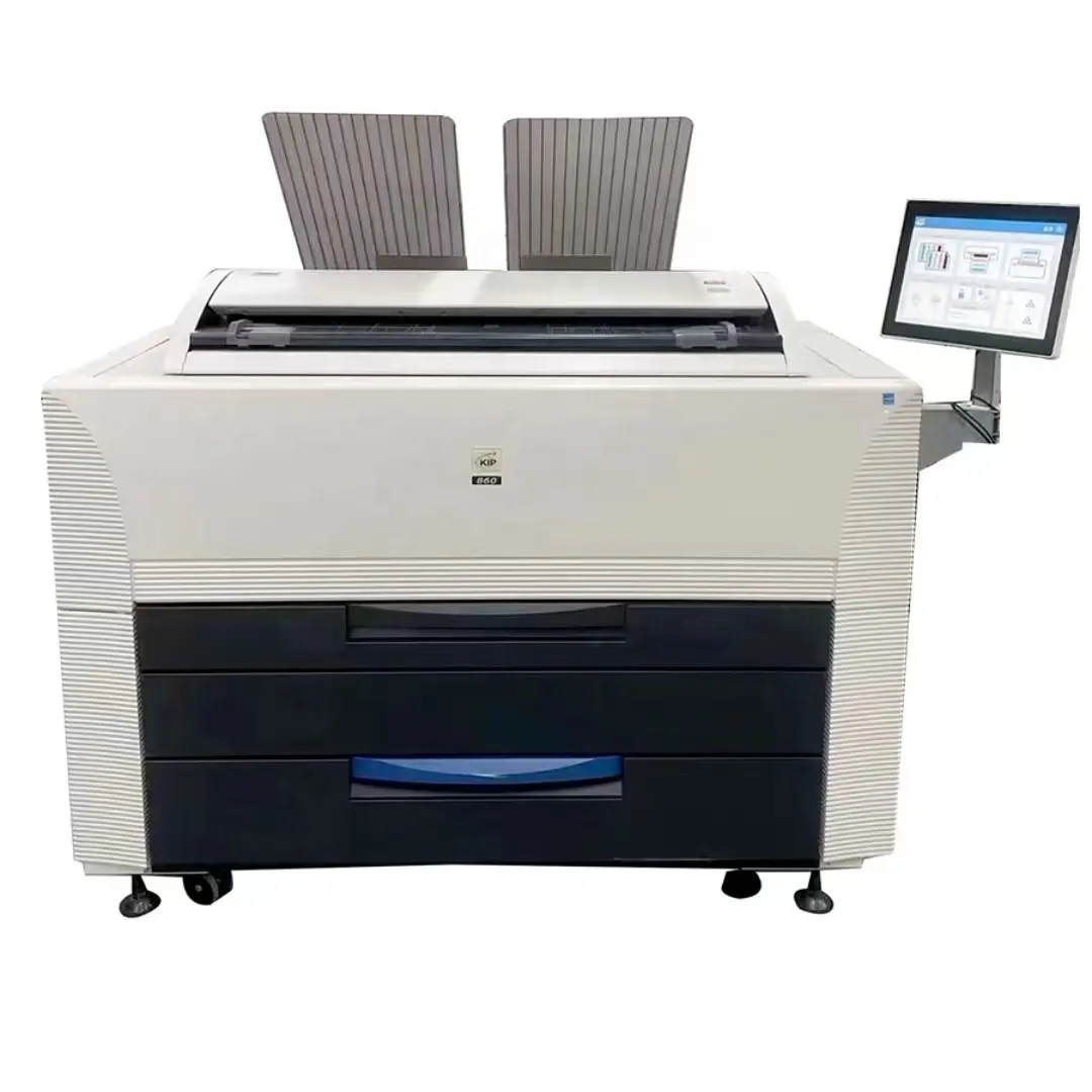 Machine de numérisation couleur pour imprimante laser d'ingénierie couleur A0 grand format remise à neuf pour KIP 860