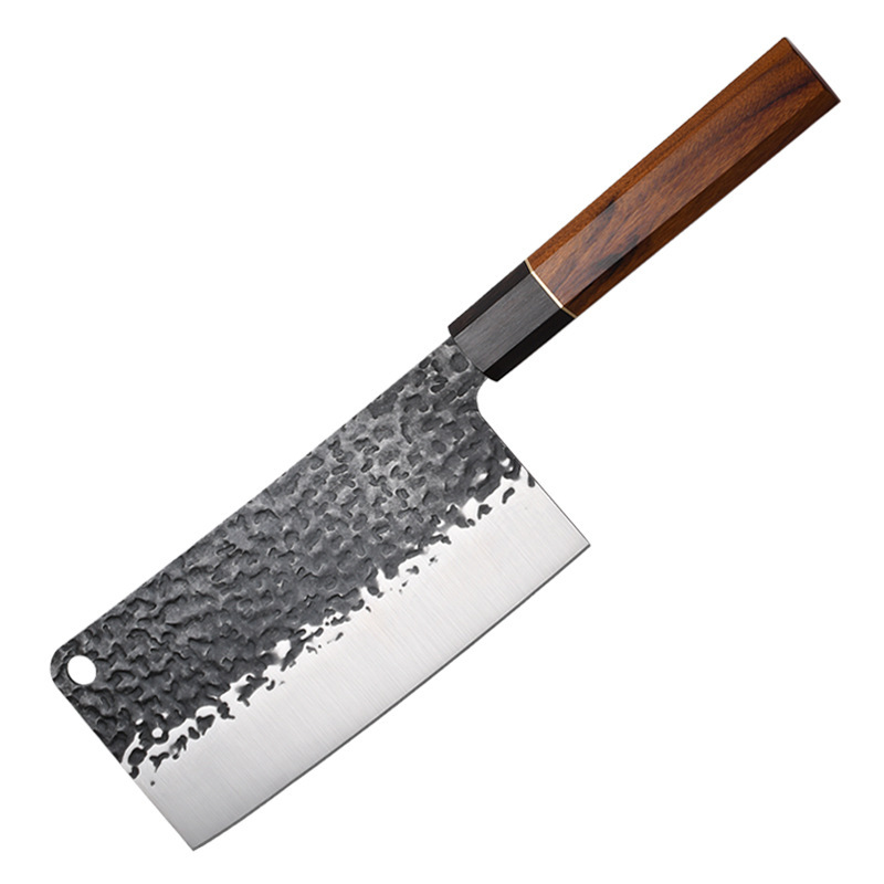 Couteau chinois marron 7