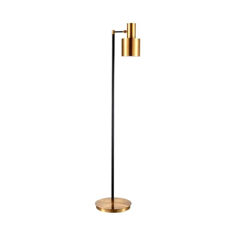 Lustre de luxo moderno para sala de estar, decorativo, dourado, elegante, lâmpada de chão metálico