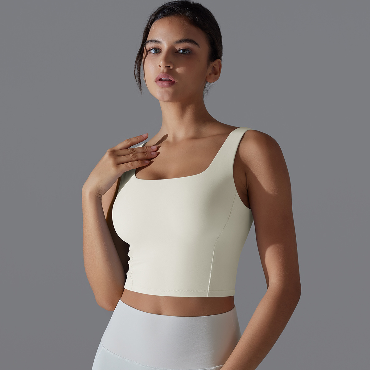 White bra