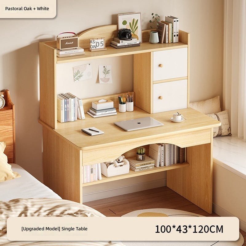 with cabinet door-pastoral oak white 100 cm