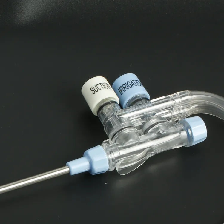 Tubo de succión e irrigación laparoscópica succión médica e irrigación con tubo para laparoscopia