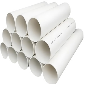 ホワイトPVC排水管200MM 2.5Mpa高圧耐久性UPVCレイフラットホース水工場用カスタマイズ可能様々なサイズ - Product Image 3
