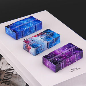 Popular <span class=keywords><strong>Cube</strong></span> New <span class=keywords><strong>Fidget</strong></span> <span class=keywords><strong>Cube</strong></span> <span class=keywords><strong>Toy</strong></span> Segunda geração Decompressed Brinquedos Venda quente Galaxy Infinity <span class=keywords><strong>Cube</strong></span>