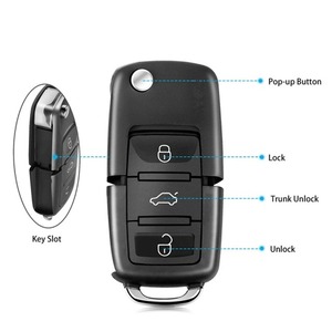 2024 Original Xhorse Xkb501EN Vehicle <strong>Key</strong> Remote V-Wolkswagen B5 Style 3-Button Board with <strong>Key</strong> Shell Hot Sales - Product Image 2