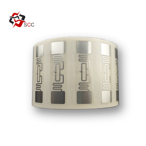 High Quality Impinj R6/R6P/R6B UHF RFID PET PVC Paper Tag Label Inlay Long Range 860-960MHz Mini NFC QR <strong>Code</strong> for Payment - Product Image 3