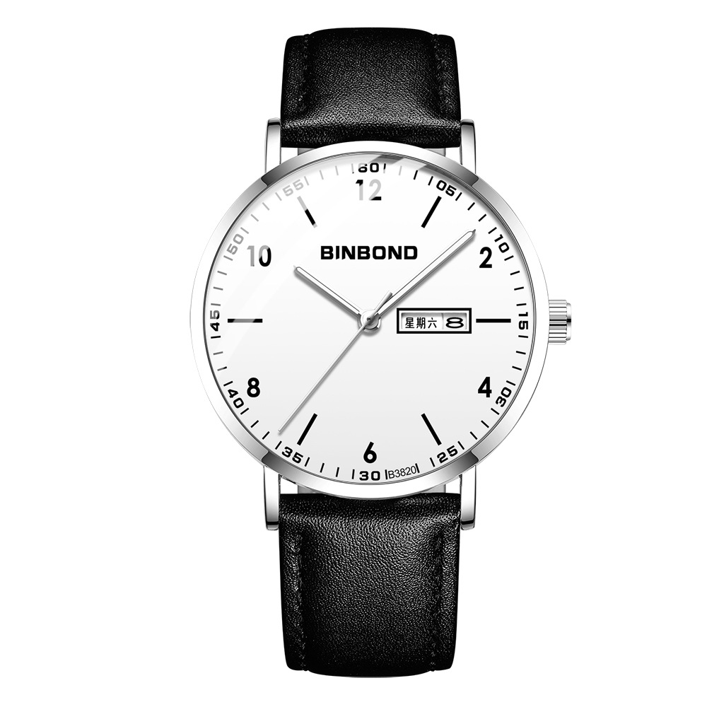 Black leather strap 6