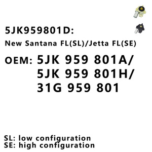 1: نظارات رفع نافذة السيارة محرك كهربائي للمصعد لفولكس فاجن جديد سانتانا جيتا سكودا السريع-7.5 jk959801d - Product Image 6