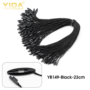 Wholesale High Quality Hang <strong>Tag</strong> <strong>String</strong> <strong>Loop</strong> Seal Swing <strong>Tags</strong> Polyester <strong>String</strong> Label Locking Snap Lock Fasteners for Clothing - Product Image 4