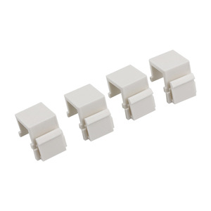 <span class=keywords><strong>RJ45</strong></span> Che Bụi Trống Keystone Chèn Giao Diện Mạng Giao Diện Tấm Mù Cắm Keystone Trống - Product Image 1