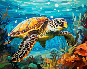 <span class=keywords><strong>Ral</strong></span> pintura abstrata colorida do leão animal por números 40cm x 50cm