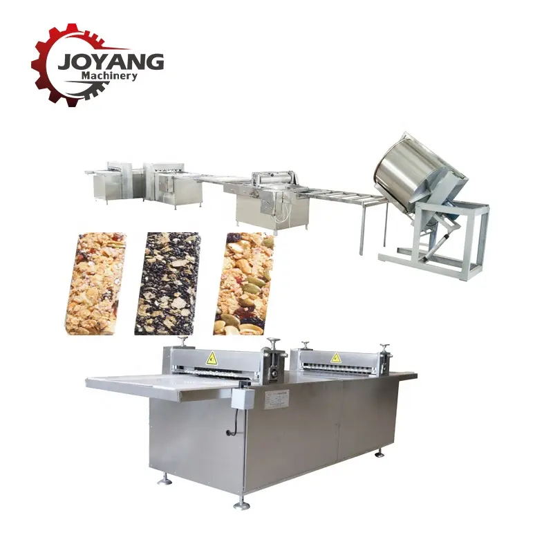 Linea automatica di produzione di barrette di cereali Maquina de barras de cereales