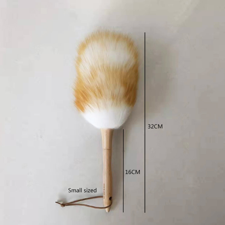 blanco con punta marrón
