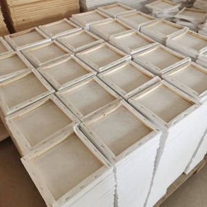 OEM tùy chỉnh vải lanh khung gỗ kéo dài nghệ sĩ trống vải cho Acrylic sơn dầu tùy chỉnh kích thước trắng không độc hại mờ - Product Image 4