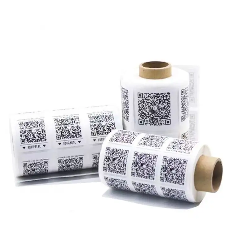カスタム印刷偽造防止粘着レーザー紙ステッカーラベルカスタムステッカービジネスラベル防水ステッカー