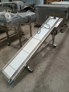 小绿黑白PVC皮带输送机厂家定制PVC迷你爬坡输送机 - Product Image 5