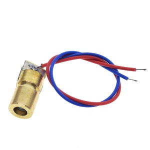 1/5/10 pezzi 5V 650nm 5mW modulo diodo puntatore a punto Laser regolabile Mini testa in rame mirino rosso - Product Image 2