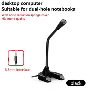 Desktop No Need Driver 3.5mm USB <strong>Computer</strong> Wired Live Streaming K-song <strong>Network</strong> <strong>Class</strong> Flexible Microphone - Product Image 3