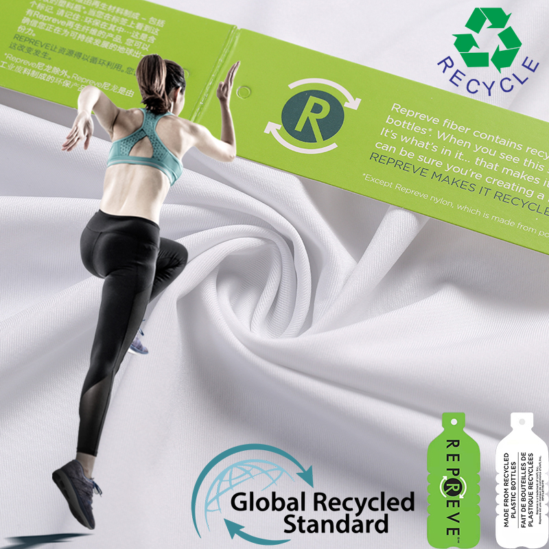 Jersey en spandex recyclé 75D/72F+40DOP (15 %)