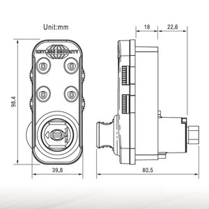 Anti-hırsızlık özelliği yönetimi ile hızlı lojistik anahtarsız soyunma kapı kilidi uygun şifre anahtarcı anahtarsız kapı kilidi - Product Image 4