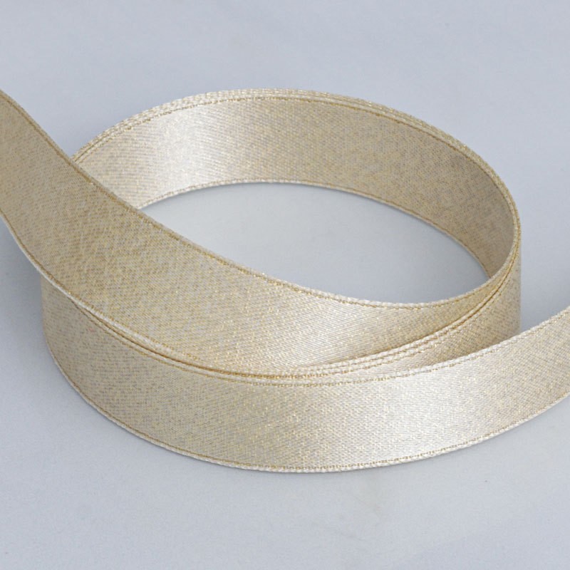 Tissage doré champagne-2,5 cm