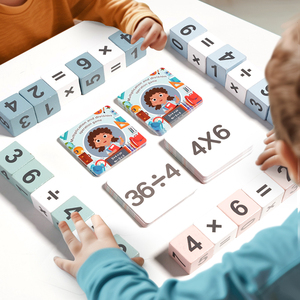 Montessori-Inspired Wood Number Block Puzzle Early Education <strong>Addition</strong>/Subtraction Game Cognitive Educational Toy for Children - Product Image 3
