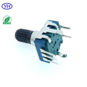 YUWAH marchio EC12 Custom 12 12 decent 24 pulse 24 pulse 5 pin rotativo enocder interruttore con albero in plastica
