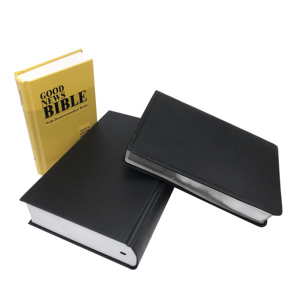 For Hotel Use Texture Vintage Bible Blank Binder Leather Small A5 Size Journal Notebook <strong>Type</strong> Holy Bible