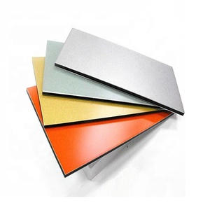 3mm 4mm telaio in alluminio per ACP impermeabile ACM pannello in alluminio personalizzare pannello Sandwich foglio rivestimento materiale da costruzione facciata - Product Image 2