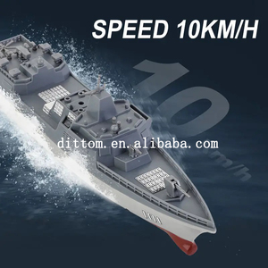 1:890 4CH 2.4G Highly Detailed RC Micro Cruiser Frigate Naval Destroyer <strong>Battleship</strong> Model <strong>Toy</strong> for Kids - Product Image 3