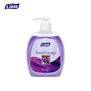 260ml lavanta nemli antibakteriyel el sıvı sabun No Paraben el yıkama yağ kontrolü ve koku sökücü için - Product Image 1