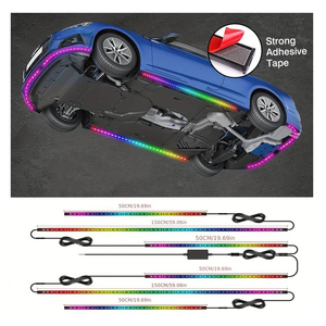 Dream Color Customizable IP68 Shock-Resistant Aluminum <strong>LED</strong> Underglow Lights <strong>6</strong>-Piece <strong>Kit</strong> for Cars and Trucks for SUVs and Vans - Product Image 6