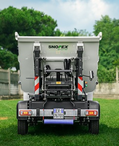 Epic0 Xe thu gom rác thải điện loại l7e Xe chở rác điện nhỏ tay lái trái ghế da Lithium tầm xa - Product Image 2