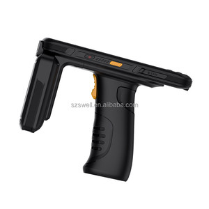 IP65 5 pollici 18 metri Android Uhf Rfid lettore 2d Scanner di codici a barre 12.0 Android industriale Pda per la raccolta di dati Stock - Product Image 2