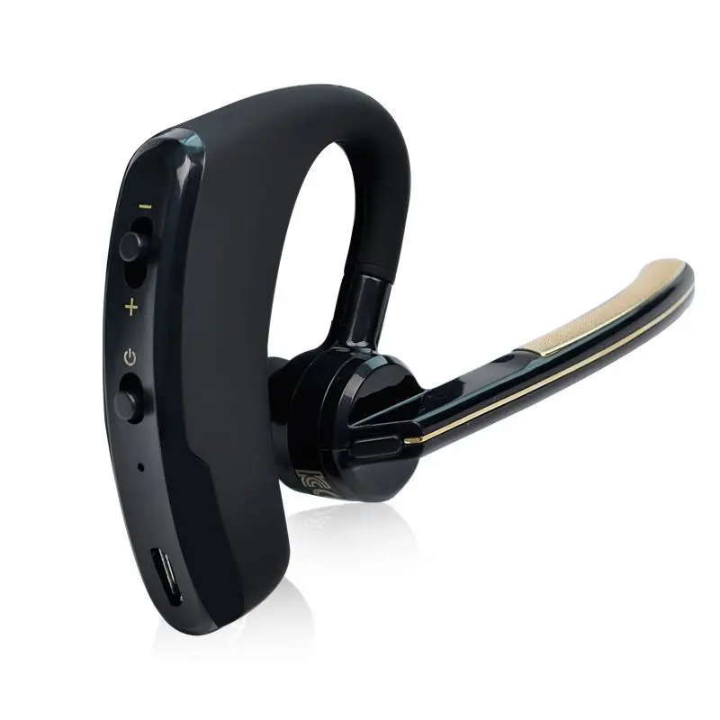 Araç montaj İş BT kulaklık kablosuz Handfree BT V4.0 kulaklık mikrofon kulaklık ses Iphone samsung için