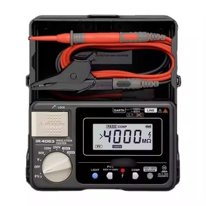 เครื่องวัดความต้านทานฉนวน IR4053-10ดิจิตอล Hioki 5ช่วงพร้อม PV เฉพาะช่วงสำหรับอุปกรณ์ทดสอบ - Product Image 4