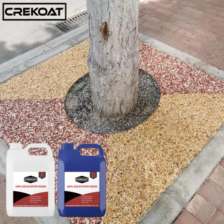 Manufacturers Direct Selling Concrete Epoxy Resin Driveway Stone Resin Coating