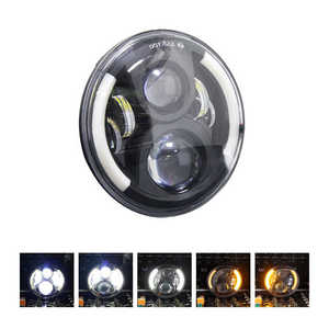 2025 yeni tip 30W DRL dairesel LED çalışma ışığı 7 inç araç lambası LED far - Product Image 3