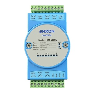 Relé ModBUS 8NO 5A/250VAC con entrada y salida (IO) de control de enlace inalámbrico FSK/GFSK/MSK/LORA de 433M - Product Image 1
