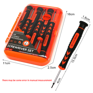 6 In 1 Mini Precision Repair <span class=keywords><strong>Computer</strong></span>-Schraubendreher-<span class=keywords><strong>Set</strong></span> Demontage Mini-Schraubendreher-Werkzeugs atz mit tragbarer Box