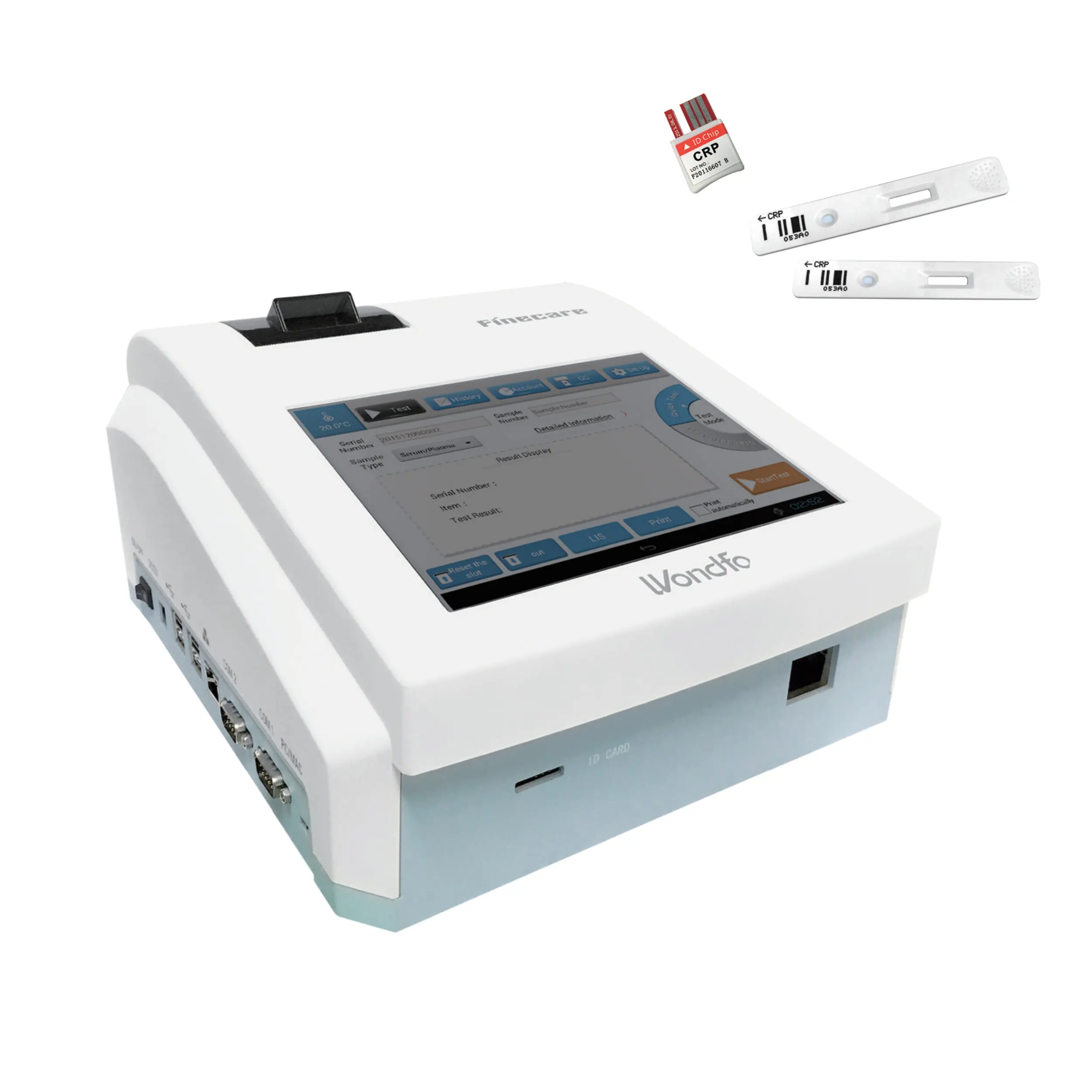 Wondfo Finecare FIA Meter Plus Analyseur quantitatif d'immunodosage par fluorescence à usage humain FS-113