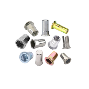M2 M5 M4 <strong>M16</strong>, Stainless Steel Carbon Steel Galvanizing Half Hexagon Full Hexagon <strong>Rivet</strong> <strong>Nut</strong> Large Flange Flat Head <strong>Rivet</strong> <strong>Nuts</strong>/