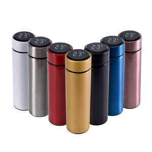 Dropshipping New thông minh cách điện chai nước LED hiển thị nhiệt độ điện tử Fahrenheit nhắc nhở uống trực tiếp văn phòng - Product Image 1