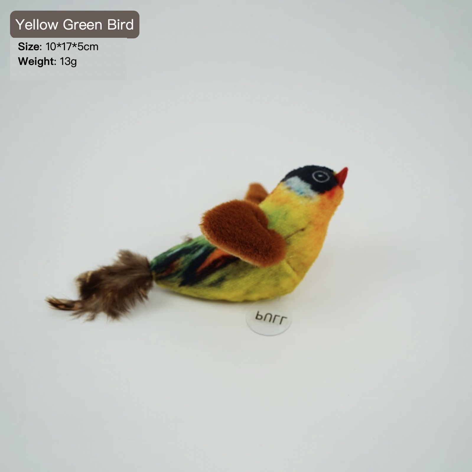 Yellow Green Squeaky Bird