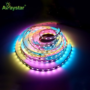 Magia ad alta densità RGBW LED striscia digitale UCS2904B IC DC12V/24V 60 LED/m colore sogno indirizzabile RGB LED striscia di luce